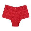 Kit 5 Calcinhas Cós Alto Renda Cinta Modeladora Rendada Algodão