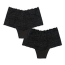 Kit 5 Calcinhas Cós Alto Renda Cinta Modeladora Rendada Algodão