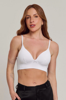 Super Sutiã Sustentação Com Bojo Soft Top Esportivo Reforçado Confortável