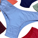 Kit Calcinhas 100% Algodao Basica dia a dia Conforto Calcinhas Lisas