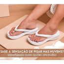 Chinelo Ortopédico Feminino – Alívio para Esporão e Conforto para Idosos