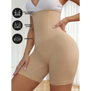 Cinta Modeladora Bermuda Up Shaper BumBum Com Barbatana Lingerie Alta Compressão Reduz Medidas