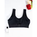 Sutiã esportivo sem costura cor sólida antimicrobiano e com suporte 9266