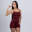 Macaquinho Alça fina Slim Fitness Academia Feminino