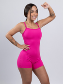 Macaquinho Alça fina Slim Fitness Academia Feminino