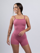 Macaquinho Alça fina Slim Fitness Academia Feminino