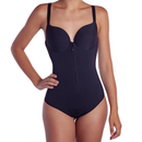 Body Modelador Copa C Com Zíper Cintura Perfeita Vi Lingerie