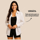 Macaquinho Básico Feminino Fitness Academia Costas Abertas em Microfibra - Virginia/Bru