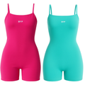 Kit 2 Macaquinhos Femininos Poliamida Premium | Fitness Yoga Academia Corrida | P ao GG